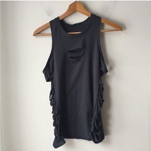 Alo Yoga Cut It Out Long Tank